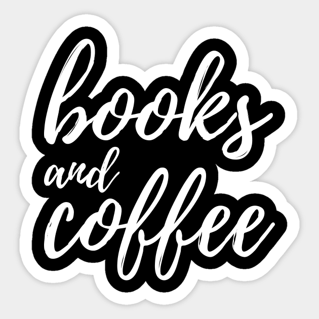 Books And Coffee Sticker by Gorskiy